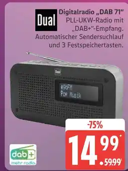 Marktkauf Dual digitalradio dab 71 Angebot