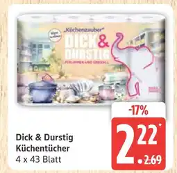 Marktkauf Küchenzauber dick & durstig küchentücher Angebot