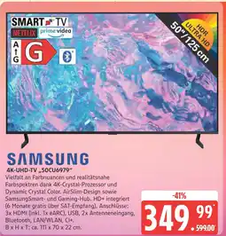 Marktkauf Samsung 4k-uhd-tv „50cu6979“ Angebot