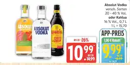 Marktkauf Absolut absolut vodka Angebot