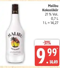 Marktkauf Malibu kokoslikör Angebot