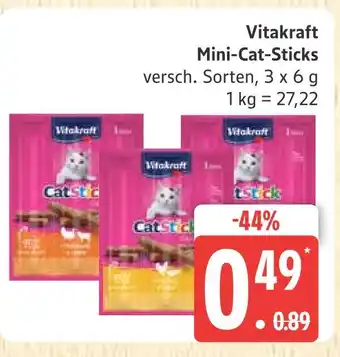 Marktkauf Vitakraft mini-cat-sticks Angebot