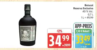 Marktkauf Botucal reserva exclusiva Angebot