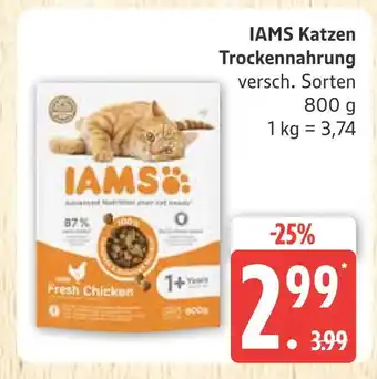 Marktkauf Iams katzen trockenahrung Angebot