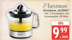 Marktkauf Bestron zitruspresse „acj350z“ Angebot