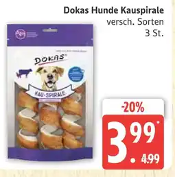 Marktkauf Dokas hunde kauspirale Angebot