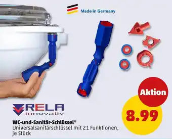 PENNY RELA innovativ WC-und-Sanitär-Schlüssel Angebot