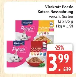 Marktkauf Vitakraft poesie katzen nassnahrung Angebot