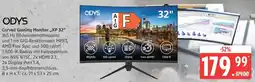 Marktkauf Odys curved gaming monitor „xp 32“ Angebot