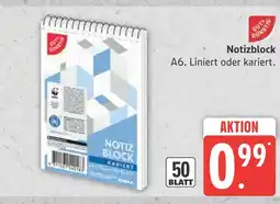 Marktkauf Gut&günstig notizblock Angebot