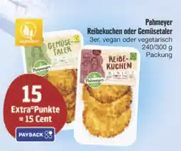 E-Center Pahmeyer reibekuchen oder gemüsetaler Angebot