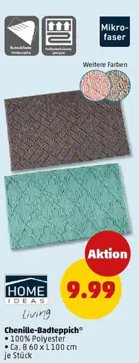 PENNY HOME IDEAS Chenille-Badteppich Angebot