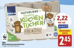 E-Center Edeka wwf naturliebe recycling küchentücher Angebot