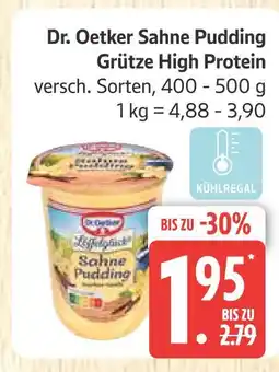 Marktkauf Dr. oetker sahne pudding grütze high protein Angebot
