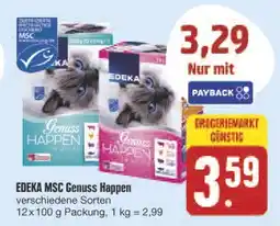 E-Center Edeka msc genuss happen Angebot
