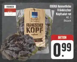 E-Center Edeka fränkischer kopfsalat rot Angebot