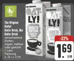 E-Center Oatly hafer drink, bio hafer drink Angebot