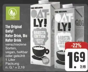 E-Center Oatly hafer drink, bio hafer drink Angebot