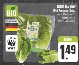 E-Center Edeka bio wwf mini romana-salat Angebot