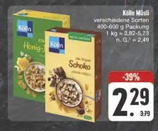 E-Center Kölln kölln müsli Angebot