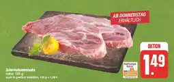 E-Center Schweinekammsteaks Angebot