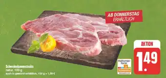 E-Center Schweinekammsteaks Angebot