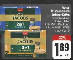 E-Center Jacobs 2in1 classic Angebot