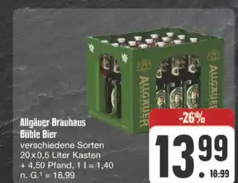 E-Center Allgäuer brauhaus büble bier Angebot