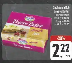 E-Center Sachsen milch unsere butter Angebot