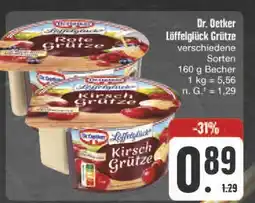 E-Center Dr. oetker löffelglück grütze Angebot