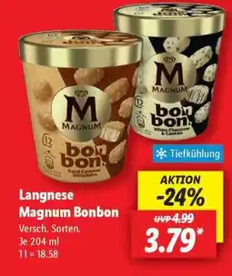 Lidl Langnese Magnum Bonbon Angebot