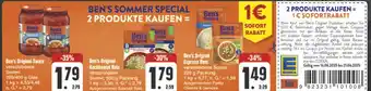 E-Center Ben's original sauce oder express reis Angebot