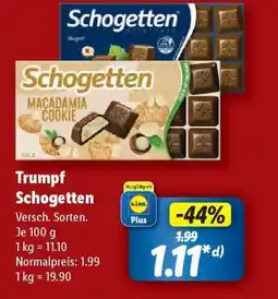 Lidl Trumpf Schogetten Angebot