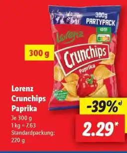 Lidl Lorenz Crunchips Paprika Angebot