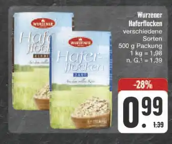 E-Center Wurzener haferflocken Angebot