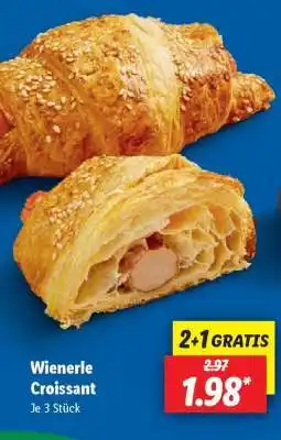 Lidl Wienerle Croissant Angebot