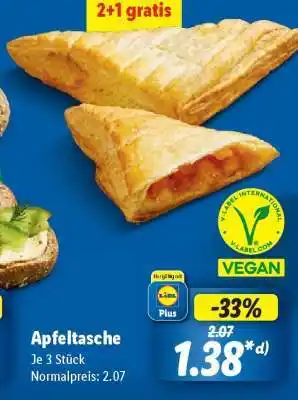 Lidl Apfeltasche Angebot
