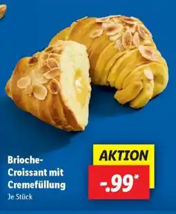 Lidl Brioche-Croissant mit Cremefüllung Angebot
