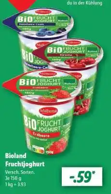 Lidl Bioland Fruchtjoghurt Angebot
