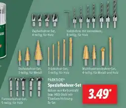 Lidl PARKSIDE Spezialbohrer-Set Angebot