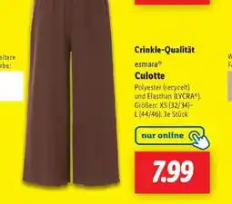Lidl esmara Culotte Angebot