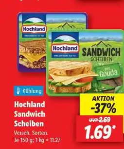 Lidl Hochland Sandwich Scheiben Angebot