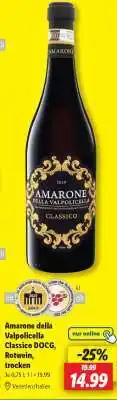 Lidl Amarone della Valpolicella Classico DOCG, Rotwein, trocken Angebot