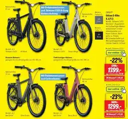 Lidl CRIVIT Urban E-Bike X.J.X/3 Angebot