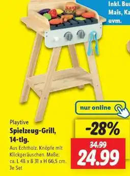 Lidl Playtive Spielzeug-Grill, 14-tlg Angebot