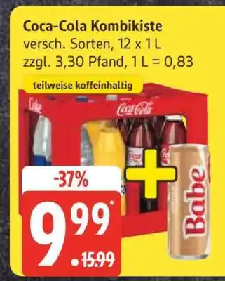 Edeka Coca-Cola Kombikiste Angebot