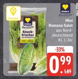 Edeka Mini- Romana- salat Angebot