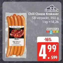 Edeka Chili Cheese Krakauer Angebot