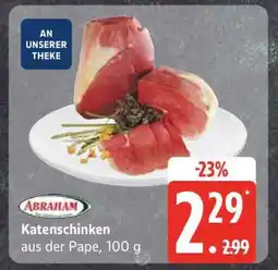 Edeka Abraham Katenschinken aus der Pape, 100 g Angebot