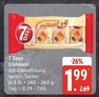 Edeka 7 DAYS Croissant Angebot